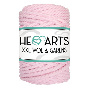 Hearts Triple Twist 5MM Baby Pink 40M Hearts Triple Twist 5MM Baby Pink 40M