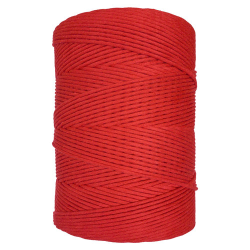 Hearts Single Twist 4.5MM Red 500M