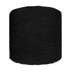 Hearts Single Twist 4MM Black (440M)