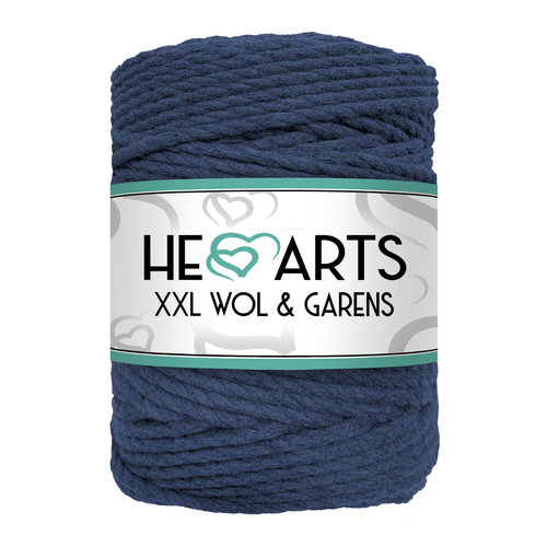Hearts Triple Twist 5MM Darkjeans 100M Hearts Triple Twist 5MM Darkjeans 100M