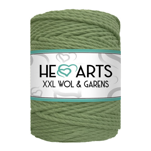 Hearts Hearts Triple Twist 5MM Olivegreen 100M