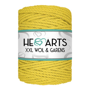 Hearts Triple Twist 5MM Chartreuse 100M