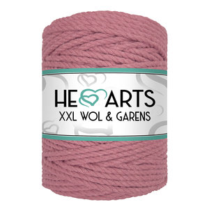 Hearts Triple Twist 5MM Rouge 100M