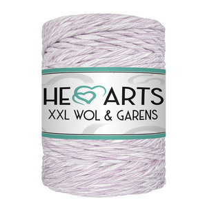 Hearts Single Twist 5MM Dusty Pink/Natural (uitlopend)