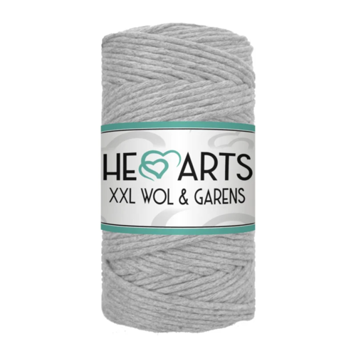 Hearts Hearts Single Twist 3MM Light Grey