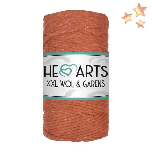 Hearts Hearts Single Twist 3MM Rust/Rosé Golden