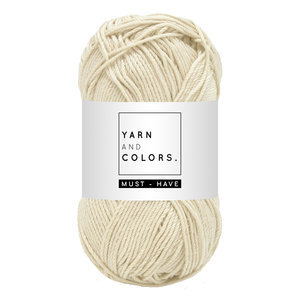 Yarn and colors Must-have Cream