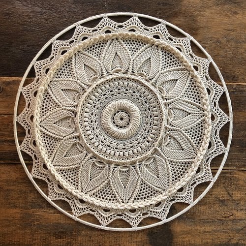 Mandala Suzan haakpakket (60 cm)