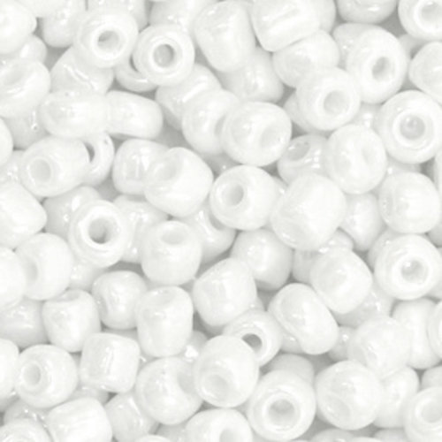 Hearts Hearts  Rocailles 4MM Bright White