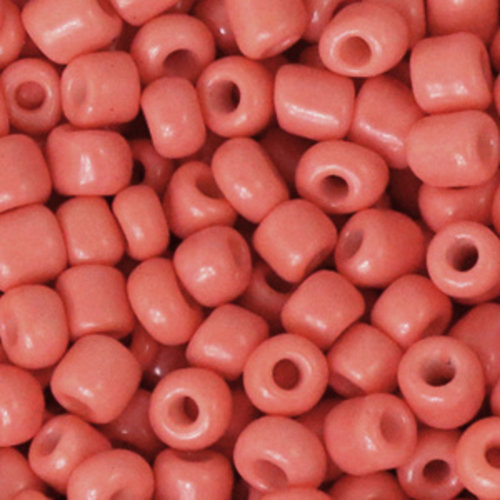 Hearts Hearts  Rocailles 4MM Coral