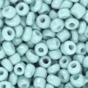 Hearts Rocailles 4MM Ice Blue