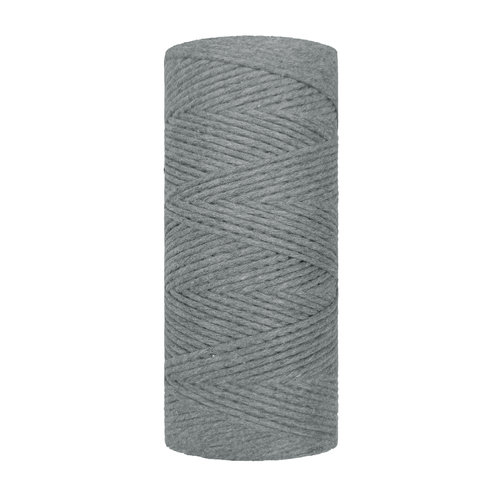 Hearts Single Twist 2MM Grey (100M)