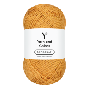 Yarn and colors Must-have Ocher