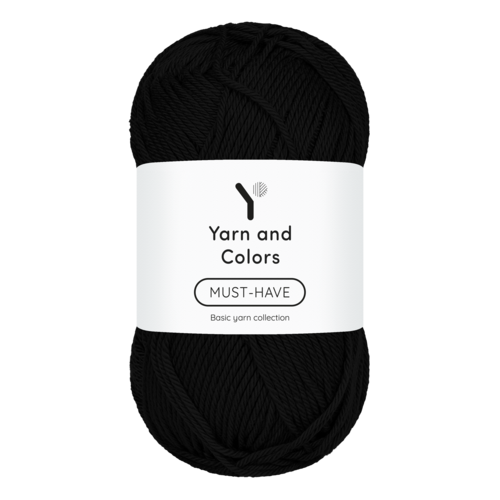 Yarn and colors Must-have Black