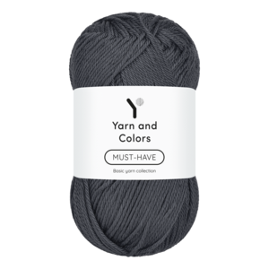 Yarn and colors Must-have Graphite