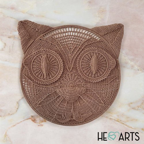 Hearts Kat Mandala Haakpakket Must-Have Taupe