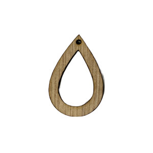 Houten Hanger Druppel