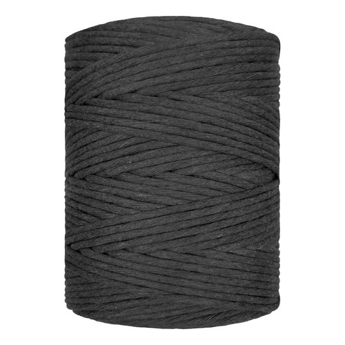 Hearts Single Twist 4.5MM Charcoal 200M