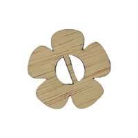 Houten Mini Bloem