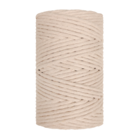 Single Twist 4.5MM Pastel Apricot 100M