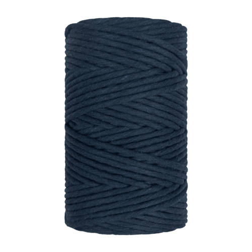 Hearts Single Twist 4.5MM Navy 100M