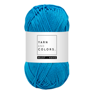 Yarn and colors Must-have Blue Lake