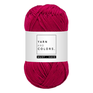 Yarn and colors Must-have Raspberry