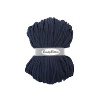 9MM Gevlochten Darkjeans