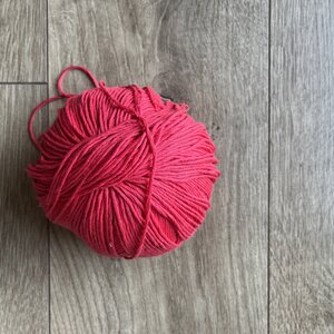 Donker roze haak garen Donker roze haak garen