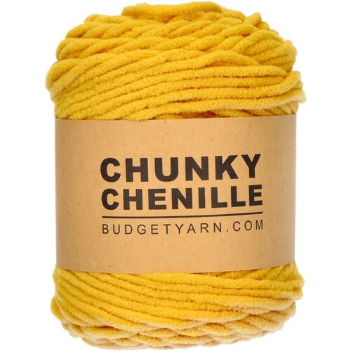 Budget Yarn Chunky Chenille Mustard