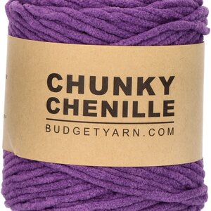 Budget Yarn Chunky Chenille Lilac