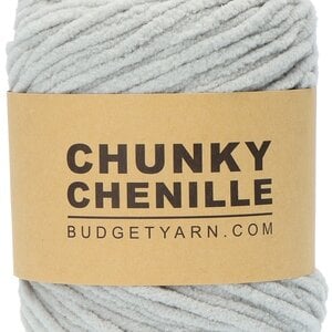 Budget Yarn Chunky Chenille Soft Grey