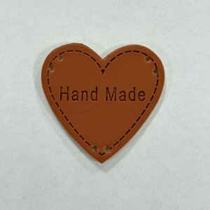 Label Handmade Hart Per 5