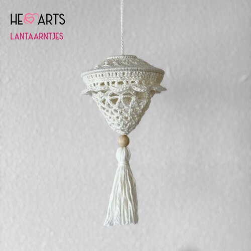 Hearts Mini lantaarn uit de Moederdagbox, set van 2 stuks