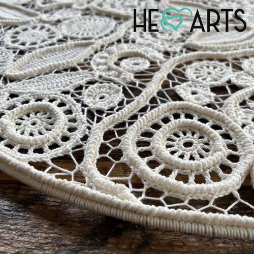 Hearts Irish Mandala Haakpakket, 60 cm doorsnede