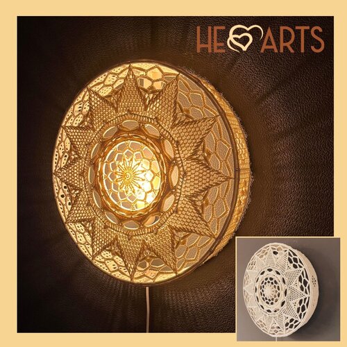 Wandlamp Mandala 