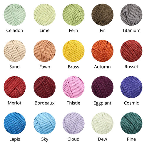 Hearts Irish Mandala Haakpakket, 60 cm doorsnede