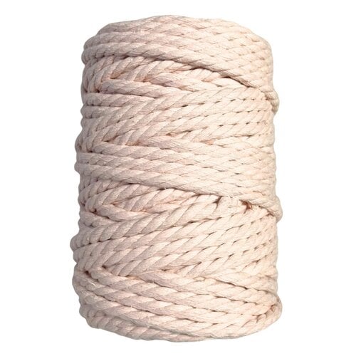 Hearts Hearts Triple Twist 8MM Pastel Peach (50 meter)