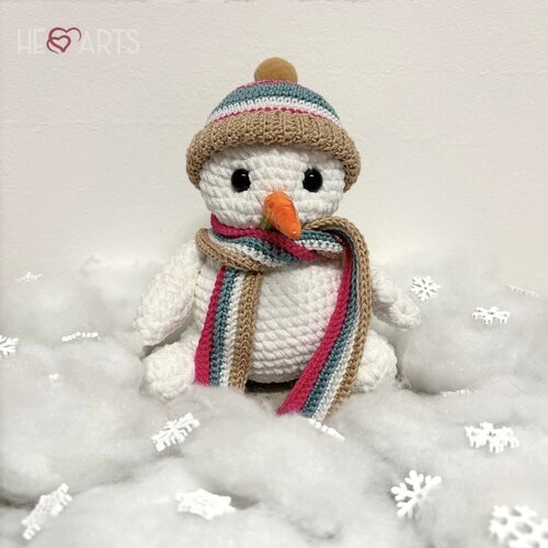 Hearts Snowy, haakpakket compleet met accessoires Hearts Snowy, haakpakket compleet met accessoires