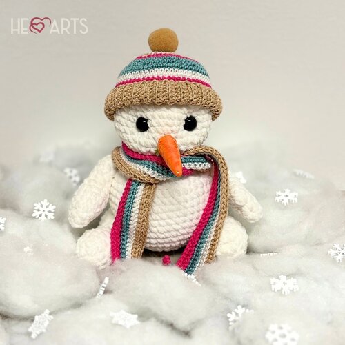 Hearts Snowy, haakpakket compleet met accessoires Hearts Snowy, haakpakket compleet met accessoires