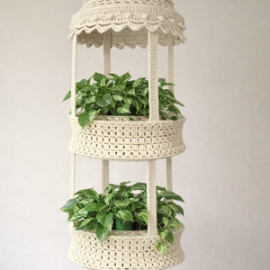 Hearts Planthanger etagere kleine versie, met langere levertijd van 4 weken!