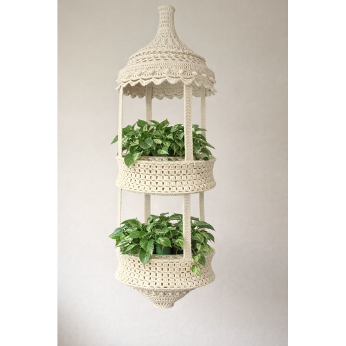 Hearts Kroonluchter Planthanger CAL , Etagere kleine versie,