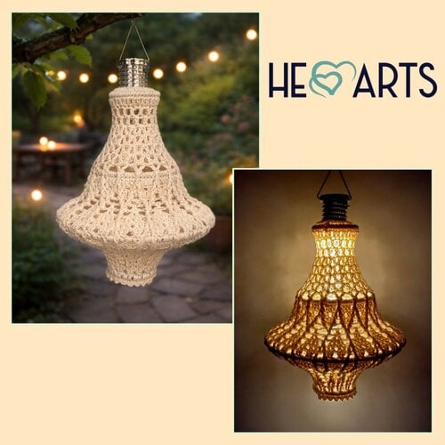 Hearts Lampion Yasmine Haakpakket, compleet met accessoires