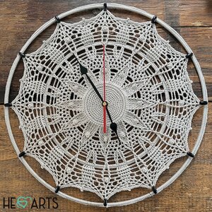 Hearts Klok Mandala Haakpakket