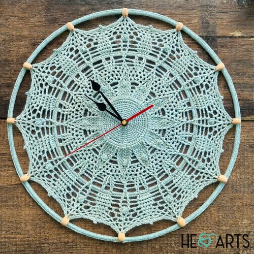 Hearts Klok Mandala Haakpakket  , compleet pakket