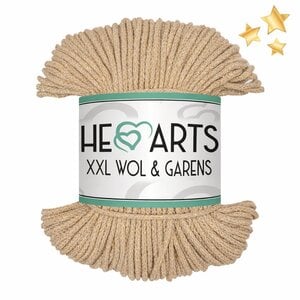 Hearts MINI Golden Pastelpeach