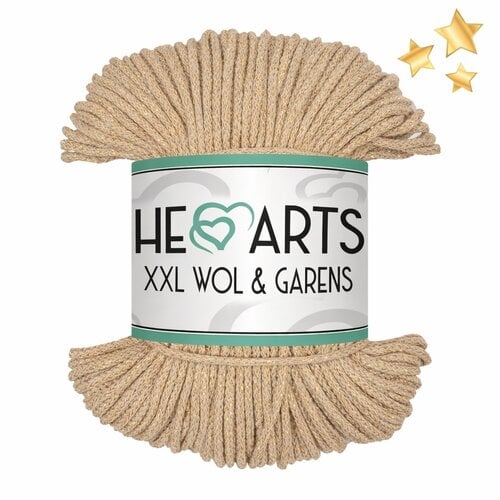 Hearts Hearts MINI 3MM Golden Pastelpeach