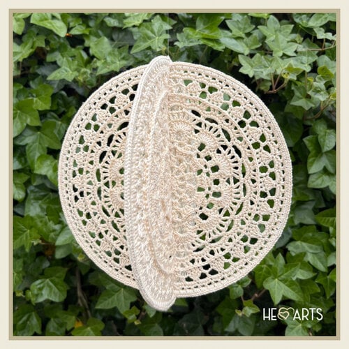 Hearts Twirl Mobiele Mandala Haakpakket