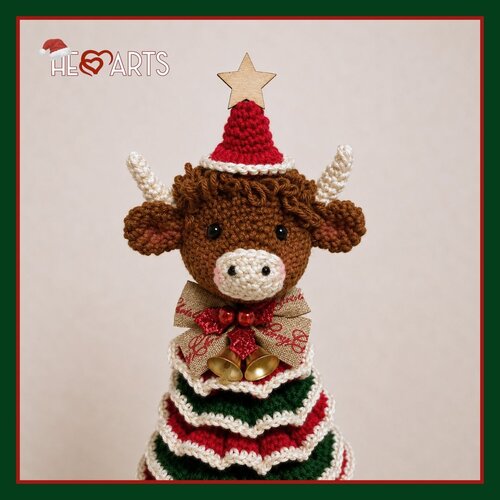 Hearts Mini kerstboom Kaatje de Koe Hearts Mini kerstboom Kaatje de Koe