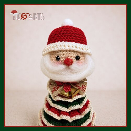 Hearts Set van 5 mini kerstbomen